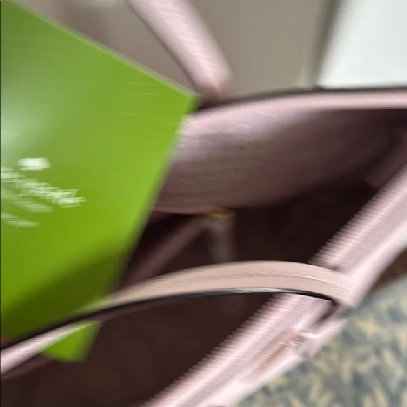 Kate Spade Pink and Gold Polka Dot Tote - Picture 5 of 7